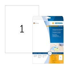 Samoljepljive naljepnice Superprint Herma 4375, (210 x 297 mm), 25/1