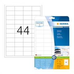Samoljepljive naljepnice Superprint Herma 5051, (48,3 x 25,4 mm), 25/1
