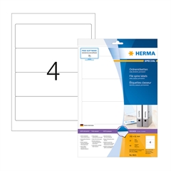 Samoljepljive naljepnice Superprint Herma 8621, (192 x 61 mm), 10/1