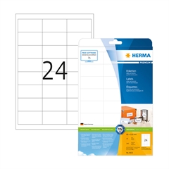 Samoljepljive naljepnice Premium Herma 8633, (66 x 33,8 mm), 10/1