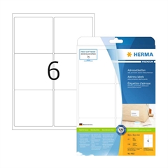 Samoljepljive naljepnice Superprint Herma 4501, (99,1 x 93,1 mm), 25/1, mat