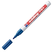 Marker sa lakom Edding E-751, 1-2 mm, plava