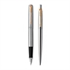 Set za pisanje Parker Jotter Duo GT, FP+BP, srebrni
