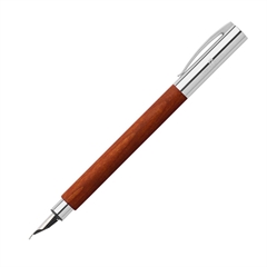 Nalivpero Faber-Castell Ambition Pearwood M, crveno