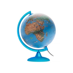 Globus Arca, 25 cm, sa svjetlom, engleski