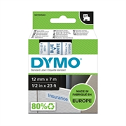 Traka Dymo D1 450140, 12 mm / 7 m (plava/bijela), original