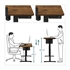 Električni stol Songmics Sit&Stand, crni