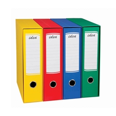 Registrator Idea Office A4/80 u kutiji (žuta), 11 komada
