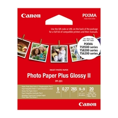 Foto papir Canon PP-201, 8.89 x 8.89 cm, 20 listova, 265 grama