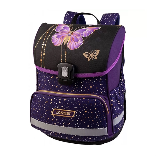 Ergonomska školska torba Target GT Click Mystical Butterfly, anatomic