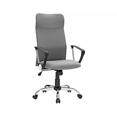 Uredska stolica Songmics OBN034G01, siva