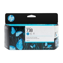 Tinta HP 498N5A nr.738 (plava), original