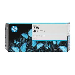 Tinta HP 498N8A nr.738 L (crna), original