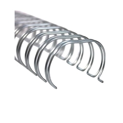 Metalne spirale Klipko, 12,7 mm, srebrna