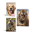 Bilježnica A4 Rucksack Only, Animals Cute, veliki karo 1 cm, 52 lista, sortirano