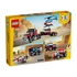 LEGO Creator 3in1: Kamion s ravnom prikolicom i helikopter