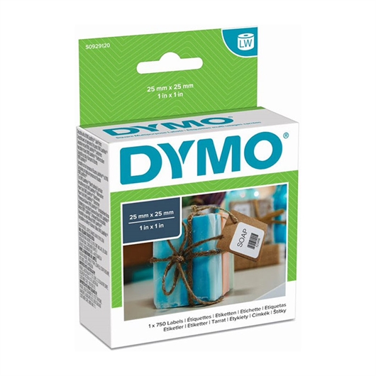 Naljepnice Dymo 206943, 25 x 25 mm, original