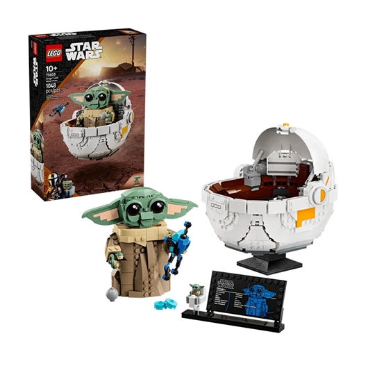 LEGO Star Wars: Grogu s lebdećim kolicima