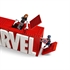 LEGO Marvel: Logotip MARVEL i figurice