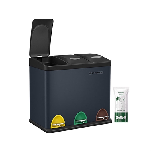 Koš za smeće Songmics 3v1, 3 x 8 L