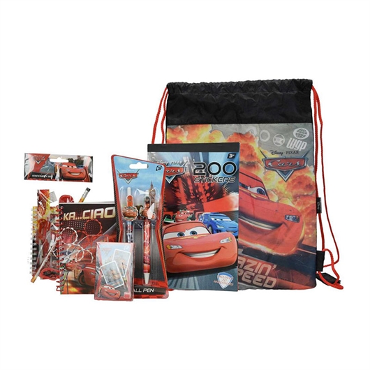 Set u vrećici za papuče Cars