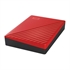 Vanjski prijenosni disk WD My Passport, 6 TB, crveni