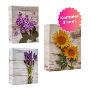 Poklon paket najljepših uspomena Proljetno cvijeće: 3x Foto album, 304 + 304 + 304 slike