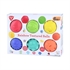 Teksturirane loptice Playgo, 6 komada
