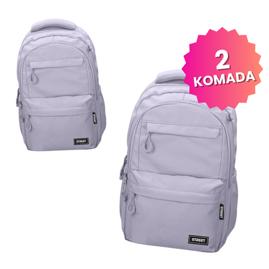 Komplet ruksaka Street Happy Purple, 2 komada