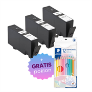 Komplet tinta HP CZ109AE nr.655 (crna), zamjenska, 3 komada + GRATIS POKLON