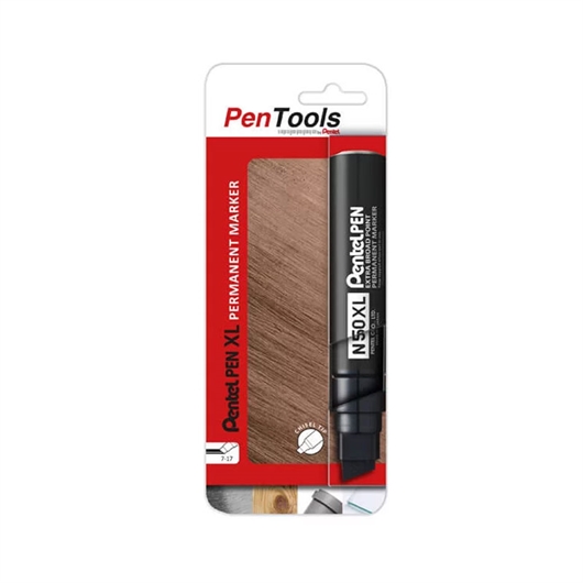 Marker Pentel PenTools Permanent N50XL, 19 mm, crna