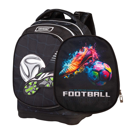 Ergonomski školski ruksak Target Superlight 2 Face Football Champion