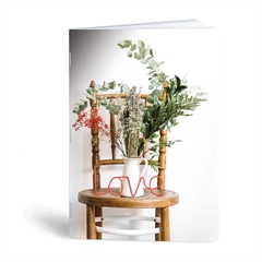 Bilježnica A6 Rucksack Only, Flowers, 40 listova