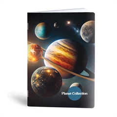 Bilježnica A6 Rucksack Only, Planets, 40 listova