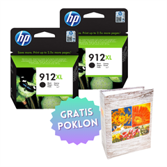 Komplet tinta HP 3YL84AE nr.912XL (crna), original, 2 komada + GRATIS POKLON