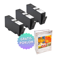Komplet tinta HP CZ109AE nr.655 (crna), zamjenska, 3 komada + GRATIS POKLON