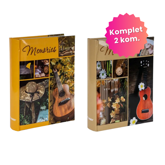 Poklon paket najljepših uspomena Gitara: 2x Foto album, 200 + 200 slika