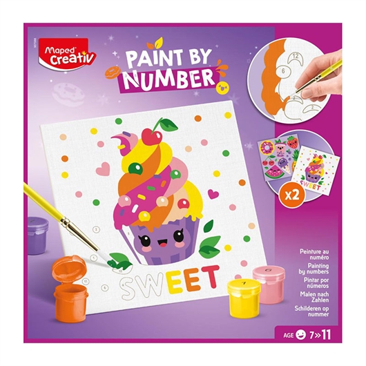 Bojanka po brojevima Maped Creativ Sweet