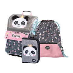Komplet za prvašiće Baagl Zippy Panda (3-dijelni)
