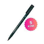 Komplet markera Staedtler 317-9 M (crna), 5 komada