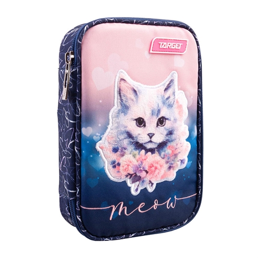 Jednostruka pernica Target Multy Meow, puna