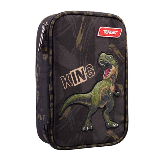 Jednostruka pernica Target Multy Dino King, puna