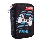 Dvostruka pernica Target Gamer Boy, puna