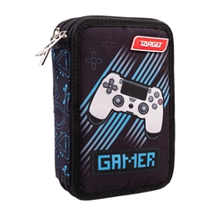 Dvostruka pernica Target Gamer Boy, puna