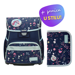 Komplet Street Magical Blossom: torba + pernica