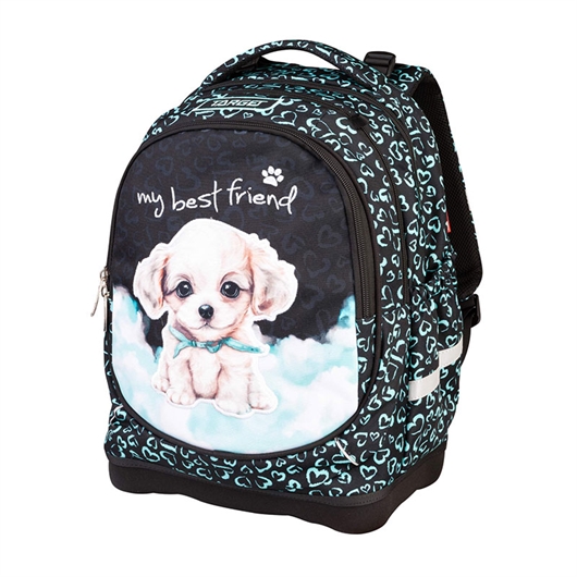 Ergonomski školski ruksak Target Superlight Petit Puppy Love