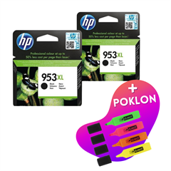 Komplet tinta HP L0S70AE nr.953XL (crna), original, 2 komada + GRATIS POKLON