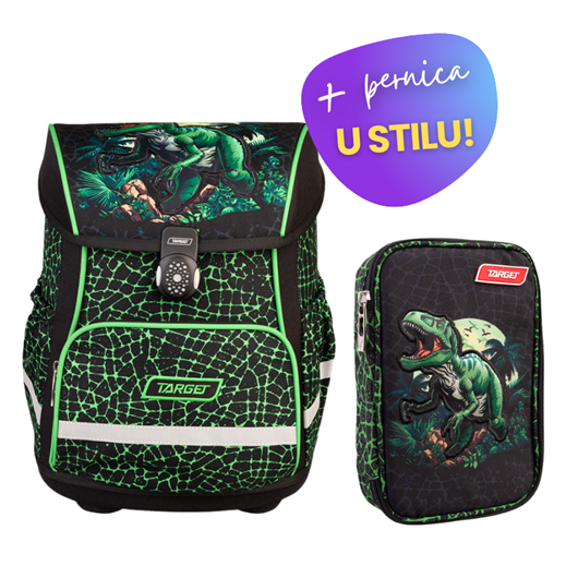 Komplet Target Dino Explorer: torba + pernica