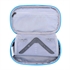 Ovalna pernica Rucksack Only Jumbo Blue Light With Blue Foil Dots