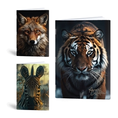 Bilježnica A4 Rucksack Only, Životinje, mali karo 5 mm, 52 lista, sortirano